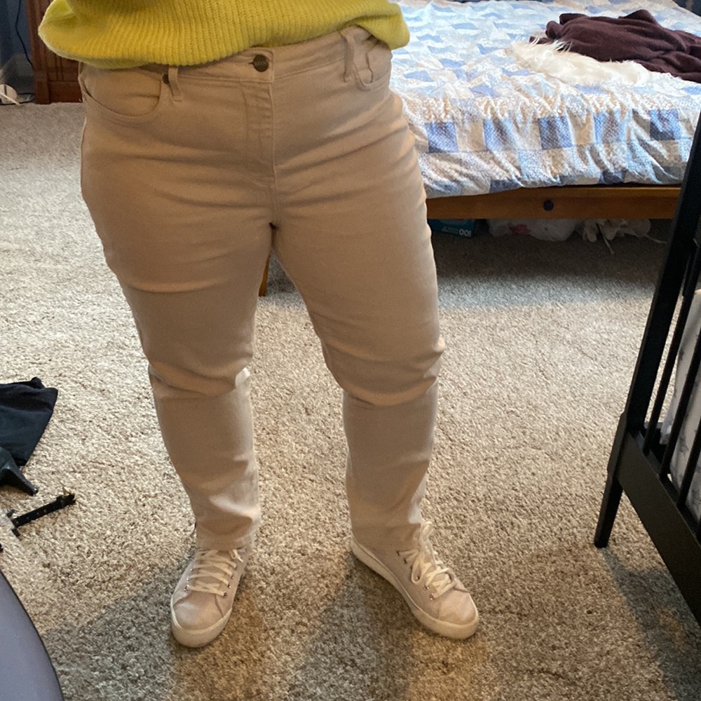 Curves 360 by NYDJ beige denim